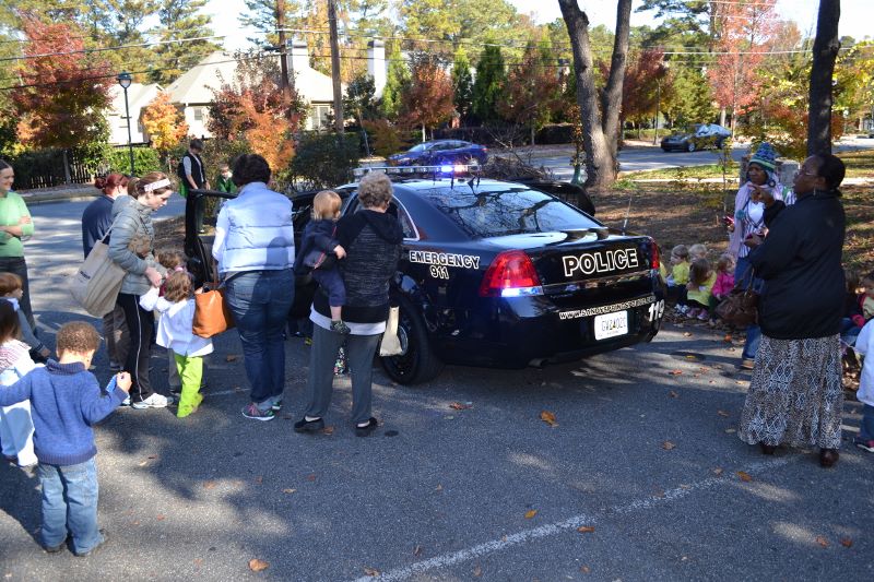 Officers in the community